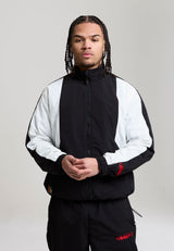 Veste de survêtement à panneaux Core pour homme - Noir