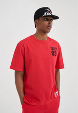 Mens Core 93 Logo T-Shirt - Red