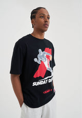 T-shirt Core Sunday Drive pour homme - Noir