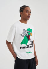 T-shirt Core Sunday Drive pour homme - Blanc