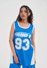 Womens 93 Airtex Vest Top - Blue