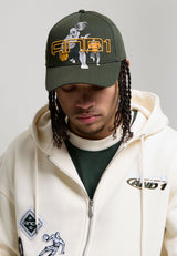 Unisexe And1 Head In The Game Casquette de baseball 5 panneaux - Verte