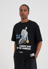 Mens Gameless Trash Talk T-Shirt - Black