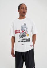 T-shirt Gameless Trash Talk pour homme - Blanc