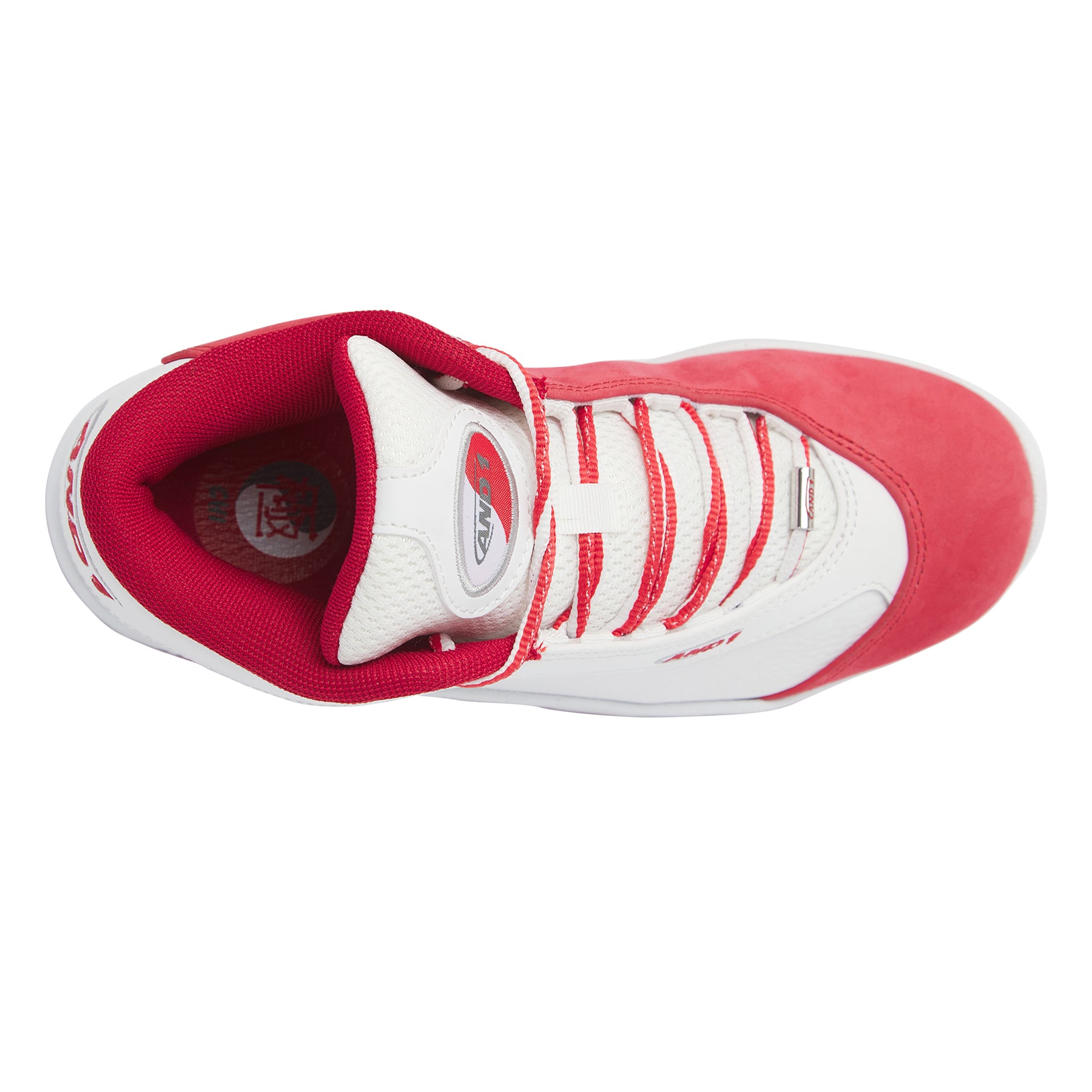 Mens Tai Chi Sneaker - Red/White – And1