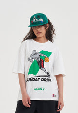 Womens Core Sunday Drive T-Shirt - White
